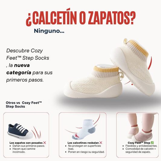 Cozy Feet™ Step Socks