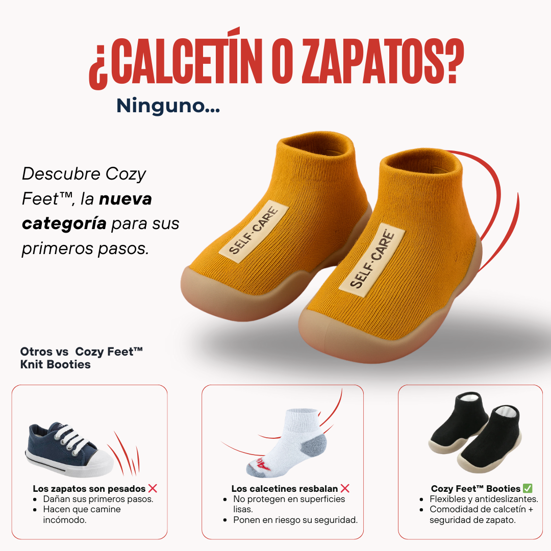 Cozy Feet™ Knit Booties