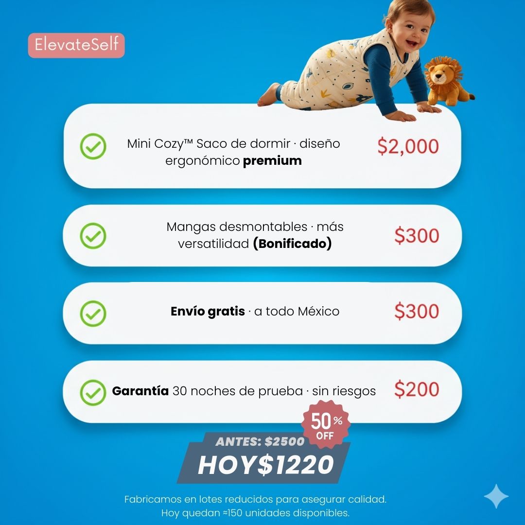 Mini Cozy™ Split Sleep Sack