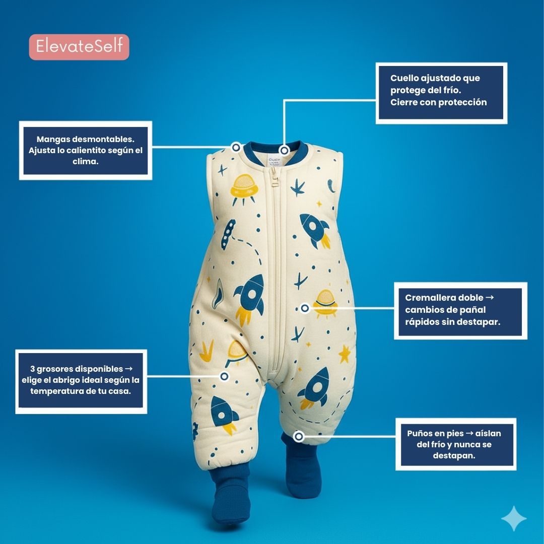 Mini Cozy™ Split Sleep Sack - características