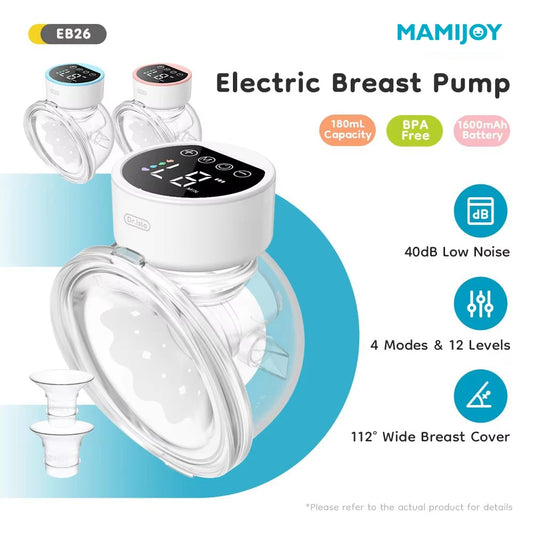 MilkEase™ Go – Extractor eléctrico portátil manos libres
