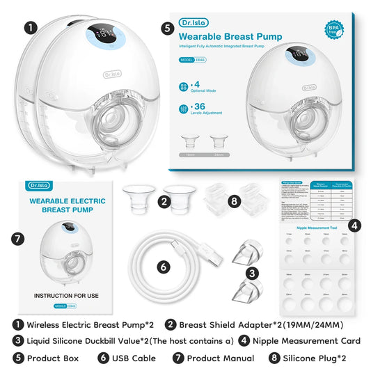 MilkEase™ Pro – Pack  2 extractores eléctricos
