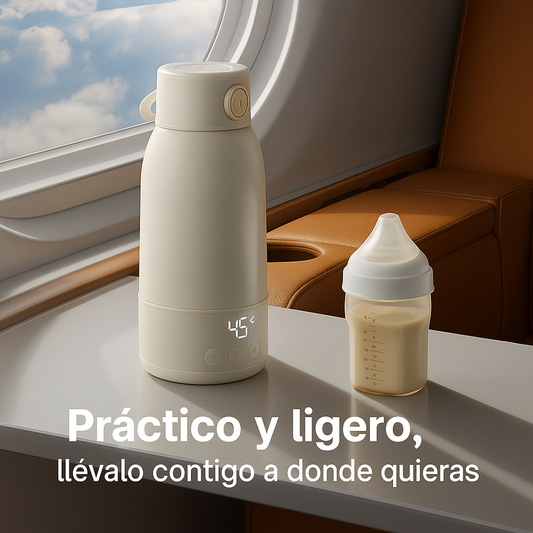 HeatMate™ – Calentador portátil recargable para biberones